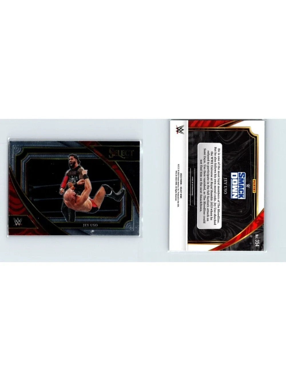 2023 Panini Select WWE Jey Uso #354 SmackDown